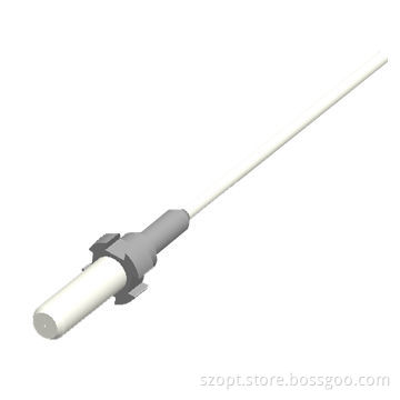 LC/UPC 0.9mm Built-in Fiber Ferrule with flange